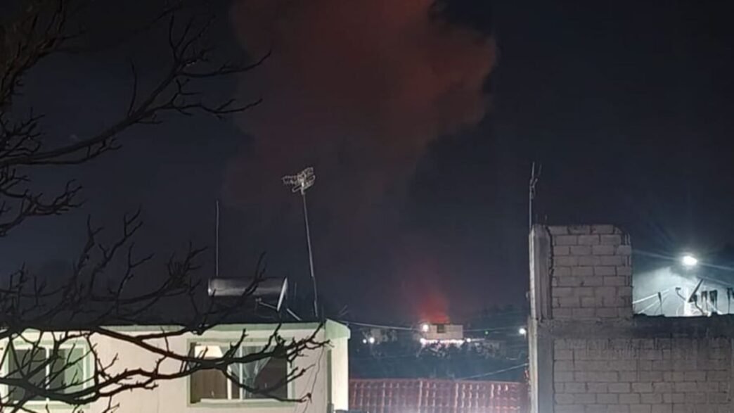 Explosión en taller de pirotecnia en Ozumba deja dos heridos