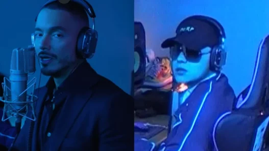 Bizarrap y J Balvin logran Top 10 global en YouTube con Session 62