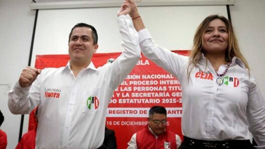 Xitlalic Ceja y Rivera asumen dirigencia del PRI Puebla 2025-2029