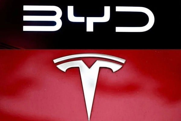 BYD supera a Tesla como líder mundial en ventas de autos eléctricos