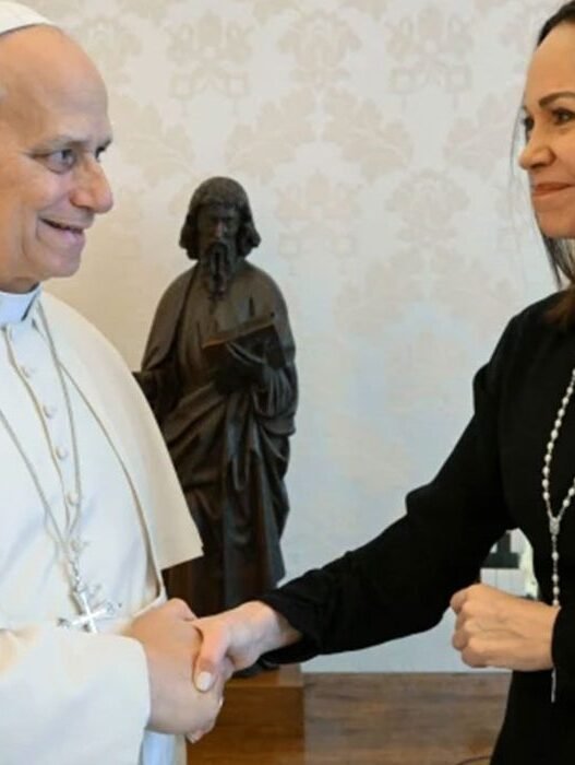 El Papa León XIV recibe a María Corina Machado en el Vaticano