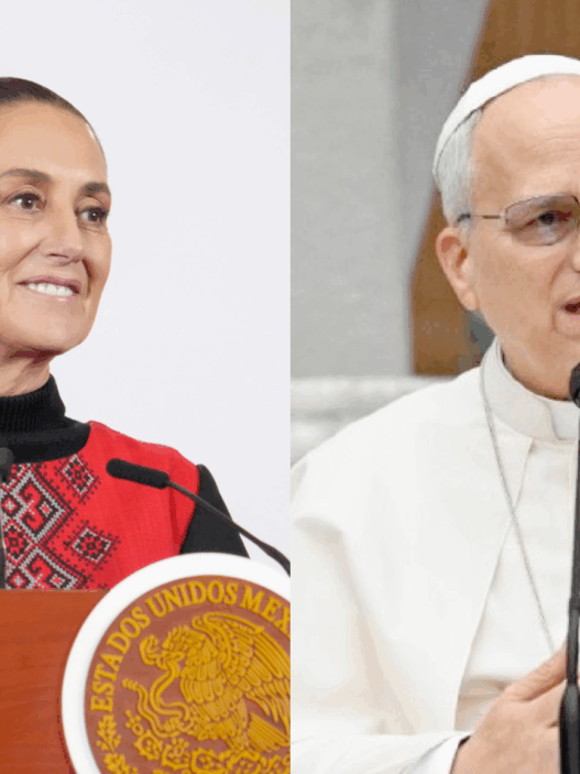 Sheinbaum inicia gestiones para visita del Papa León XIV en 2026
