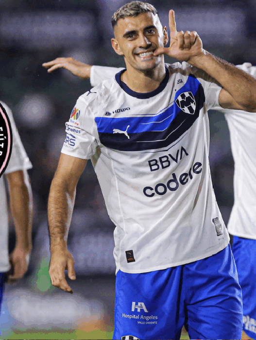 Germán Berterame ficha por Inter Miami y deja Rayados en 2026