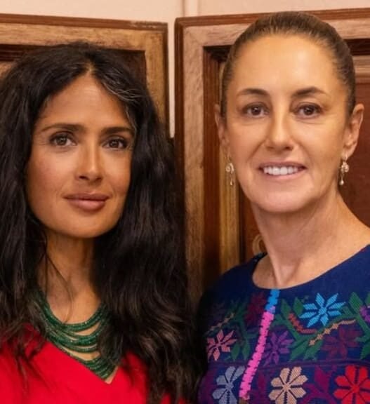 Sheinbaum y Salma Hayek lanzan incentivos para el cine mexicano