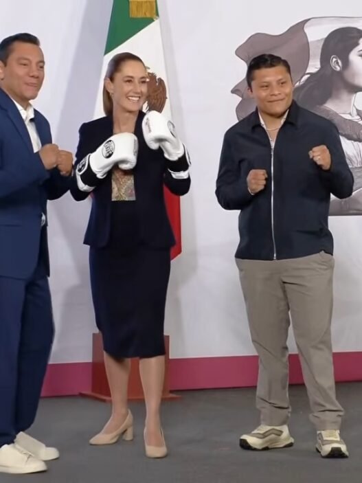 Sheinbaum lanza “Boxeando por la Paz” con salario y seguro social