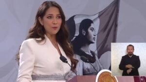 Libia Dennise reconoce baja de homicidios por apoyo federal en Guanajuato