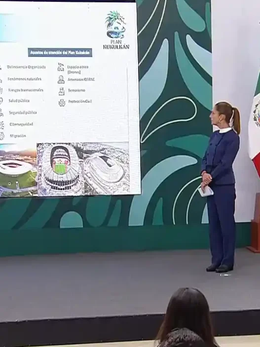 México lanza Plan Kukulkán para seguridad del Mundial 2026