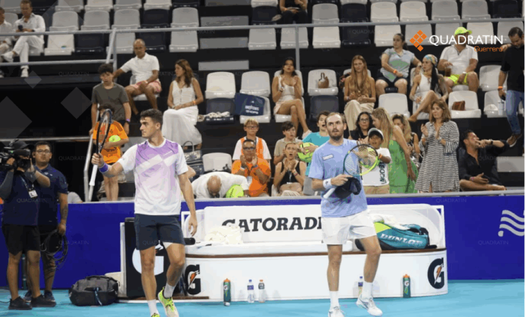 Erler y Galloway, finalistas en dobles del Abierto Mexicano