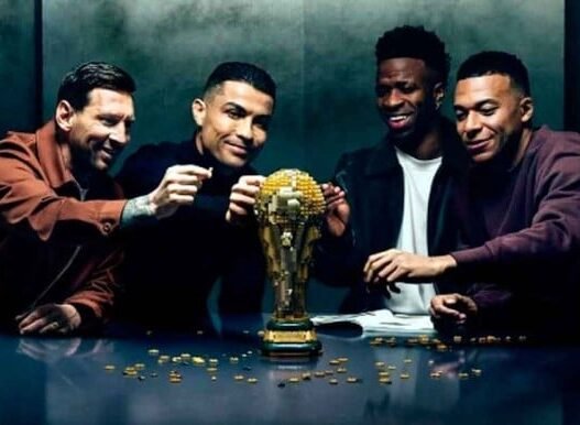 Messi, CR7, Mbappé y Vinicius protagonizan anuncio de Lego-FIFA