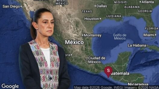 Sheinbaum activa alerta de tsunami tras sismo de 7.4 en Chiapas