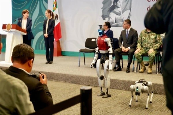 Estado de México integra robots con IA al C5 para seguridad pública