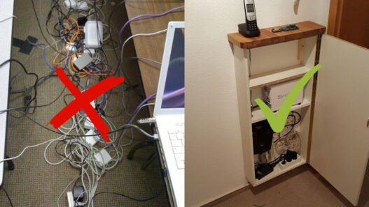 Cómo organizar cables y modernizar la sala: 6 ideas eficaces