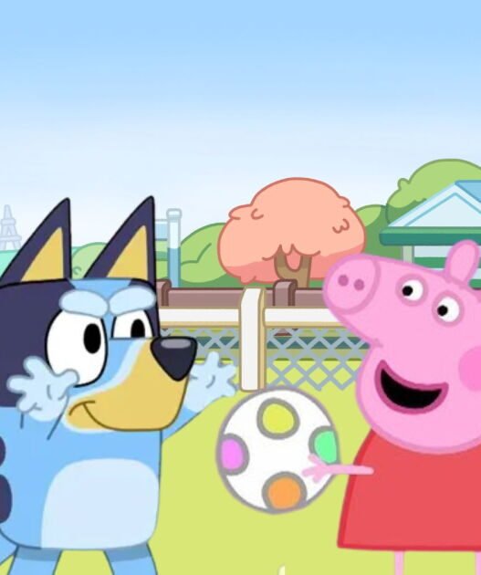 Juguetes de Peppa Pig y Bluey que enseñan a compartir