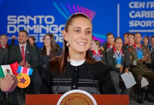 Sheinbaum anuncia incentivos a atletas tras récord en Centroamericanos