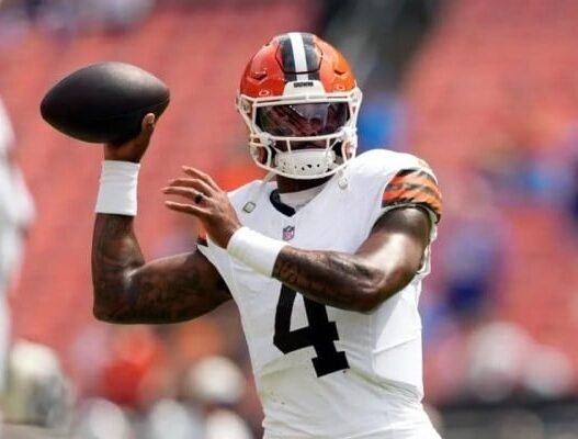 Deshaun Watson será titular con los Browns en la NFL 2026