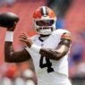 Deshaun Watson será titular con los Browns en la NFL 2026