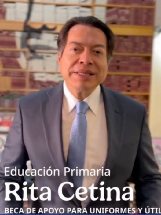 INE desecha denuncia contra Mario Delgado por video de beca