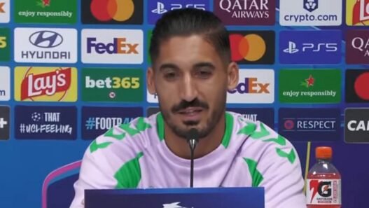 Álvaro Valles, ilusionado por el debut del Betis en Champions