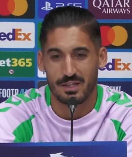 Álvaro Valles, ilusionado por el debut del Betis en Champions